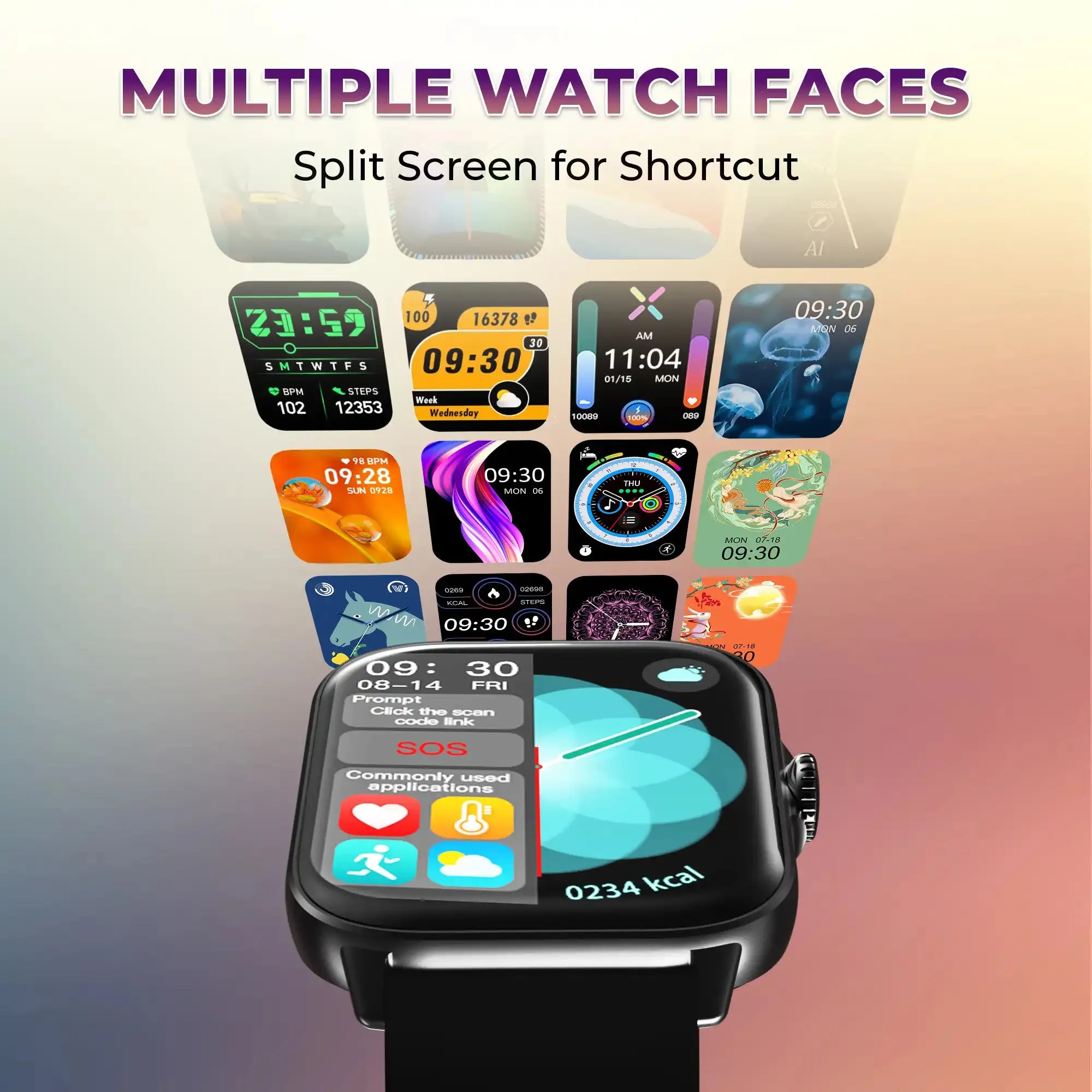 Smart watch FITSO (LSW-003)