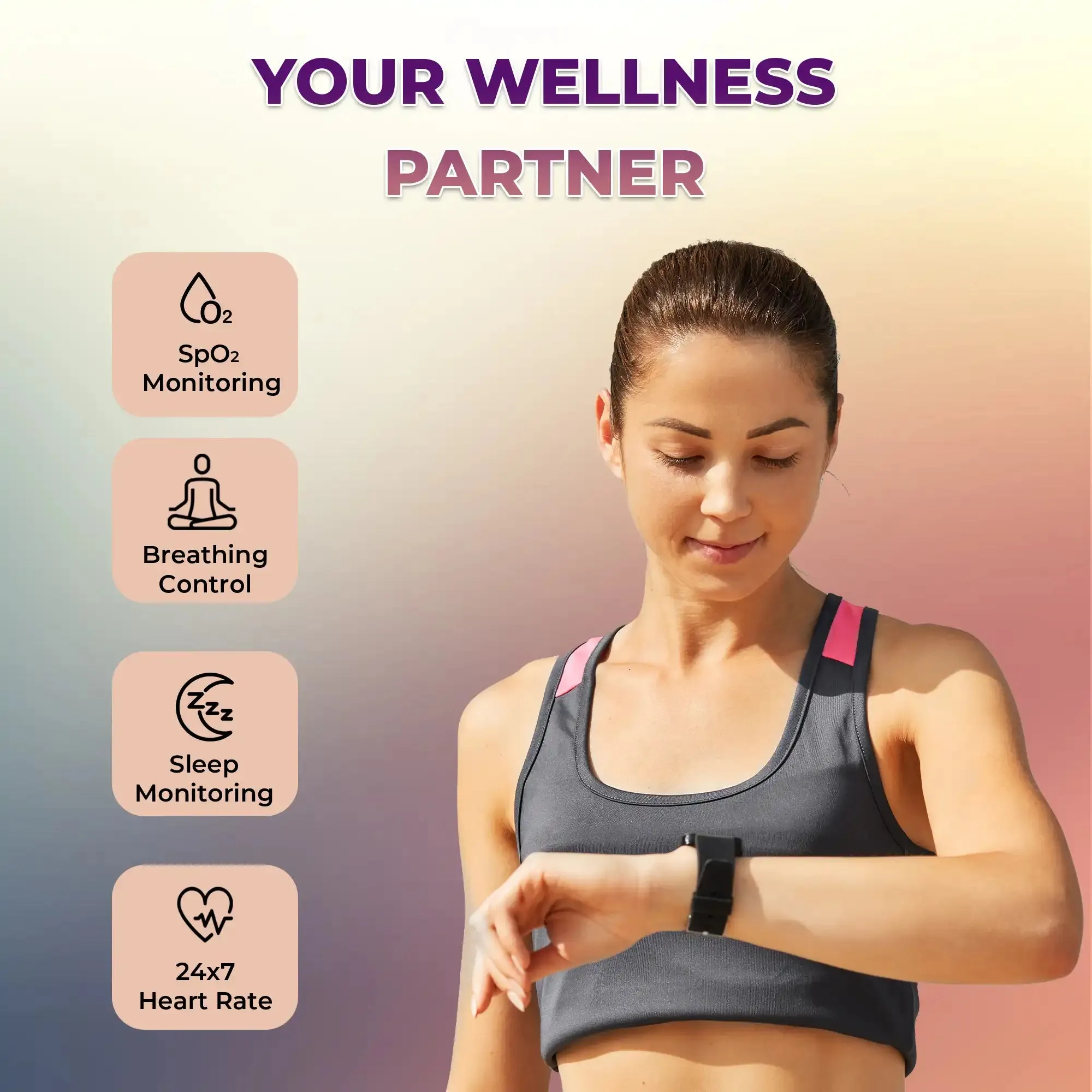 Smart watch FITSO (LSW-003)