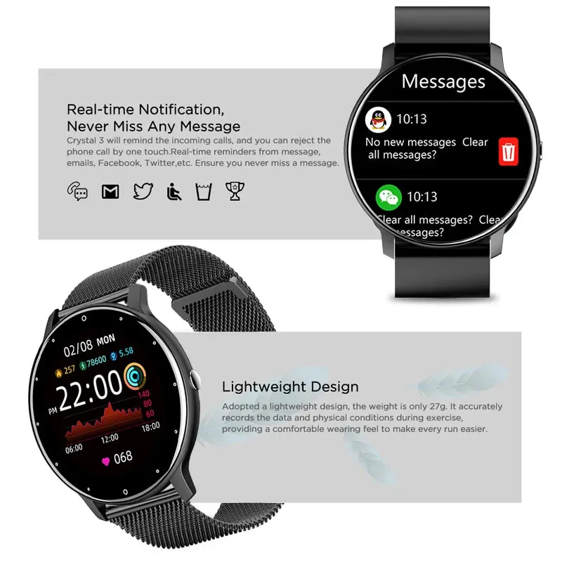 SMARTWATCH™ | ROUND SPORT HEALTH TRACKER SMART WATCH