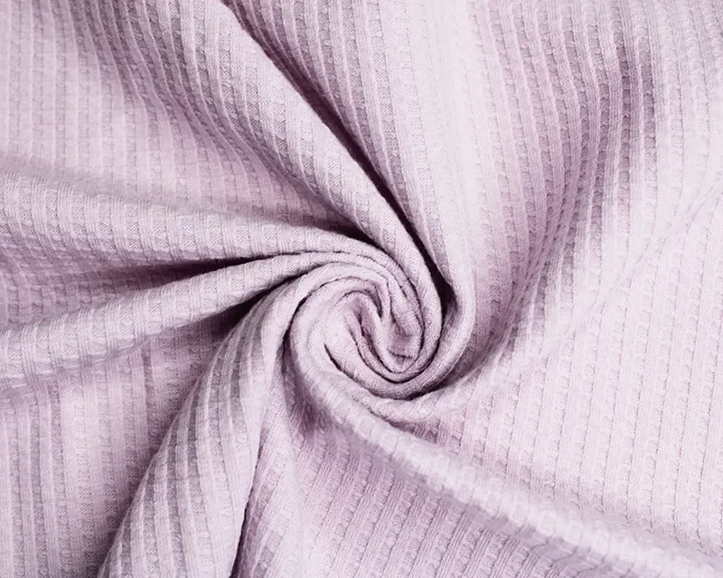 SOFT WAFFLE COTTON JERSEY FABRIC PER METRE
