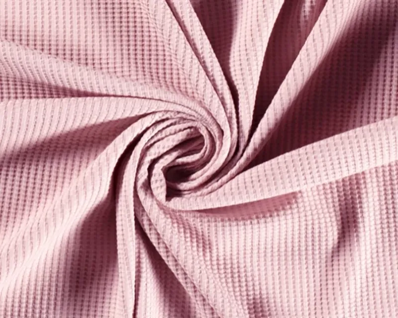 SOFT WAFFLE COTTON JERSEY FABRIC PER METRE