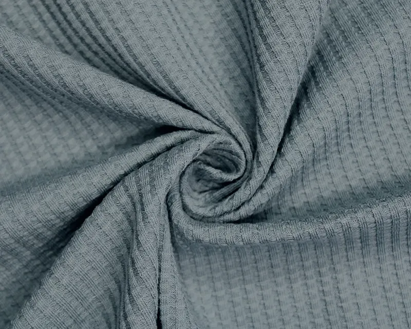 SOFT WAFFLE COTTON JERSEY FABRIC PER METRE