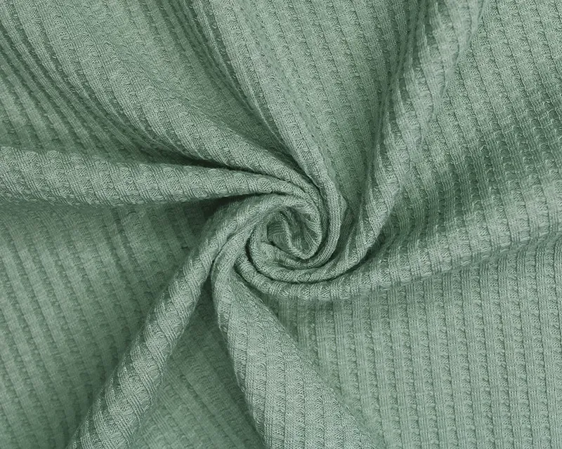 SOFT WAFFLE COTTON JERSEY FABRIC PER METRE