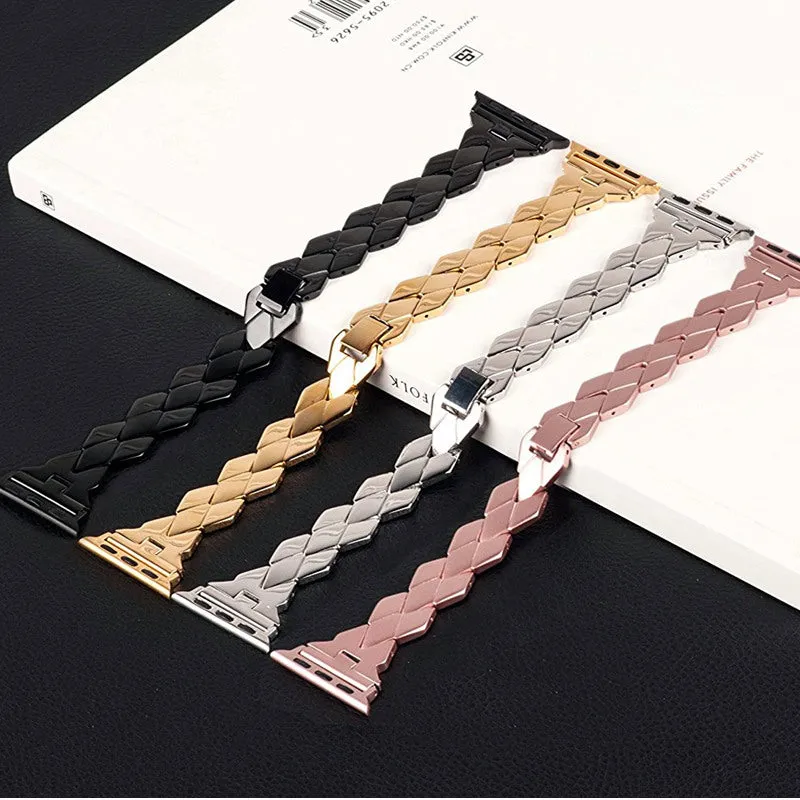 Stainless Steel Apple Strap for Women