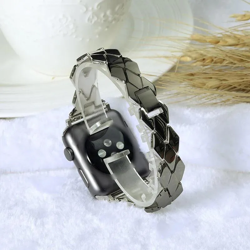 Stainless Steel Apple Strap for Women