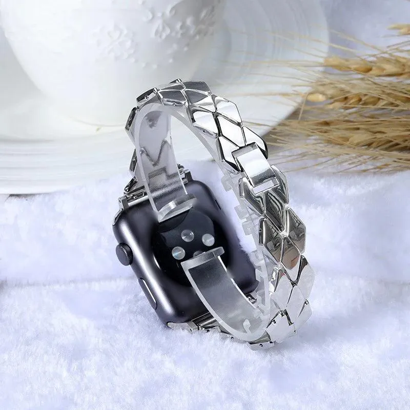 Stainless Steel Apple Strap for Women