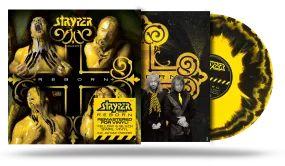 STRYPER - REBORN (Vinyl) Yellow & Black Swirl 2022 GIRDER RECORDS (Legends of Rock) Remastered !!!BENT CORNER!!!