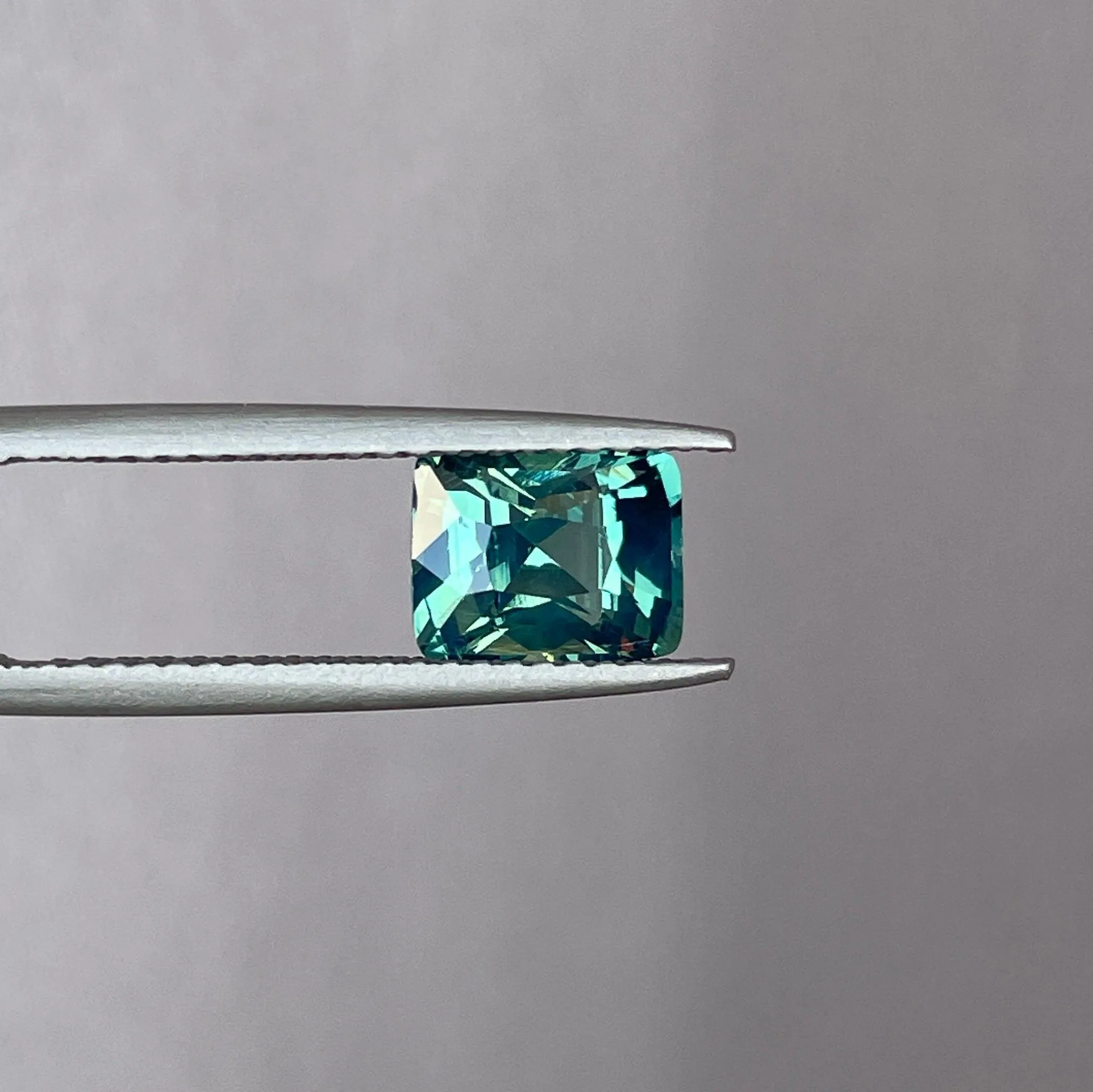 Stunning 2.02 ct Blue Green Sapphire Cushion cut for Engagement Ring, The Appeal of Rich Bluish-Green and Greenish-Blue Sapphires