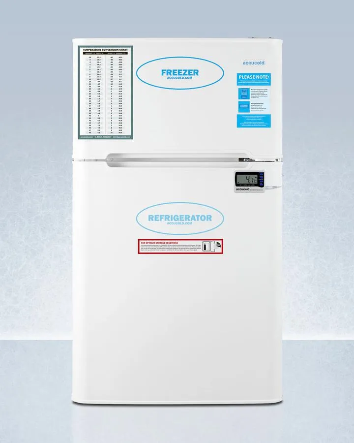 Summit AGP34RFADA 19" Wide General Purpose Refrigerator-freezer, ADA Height
