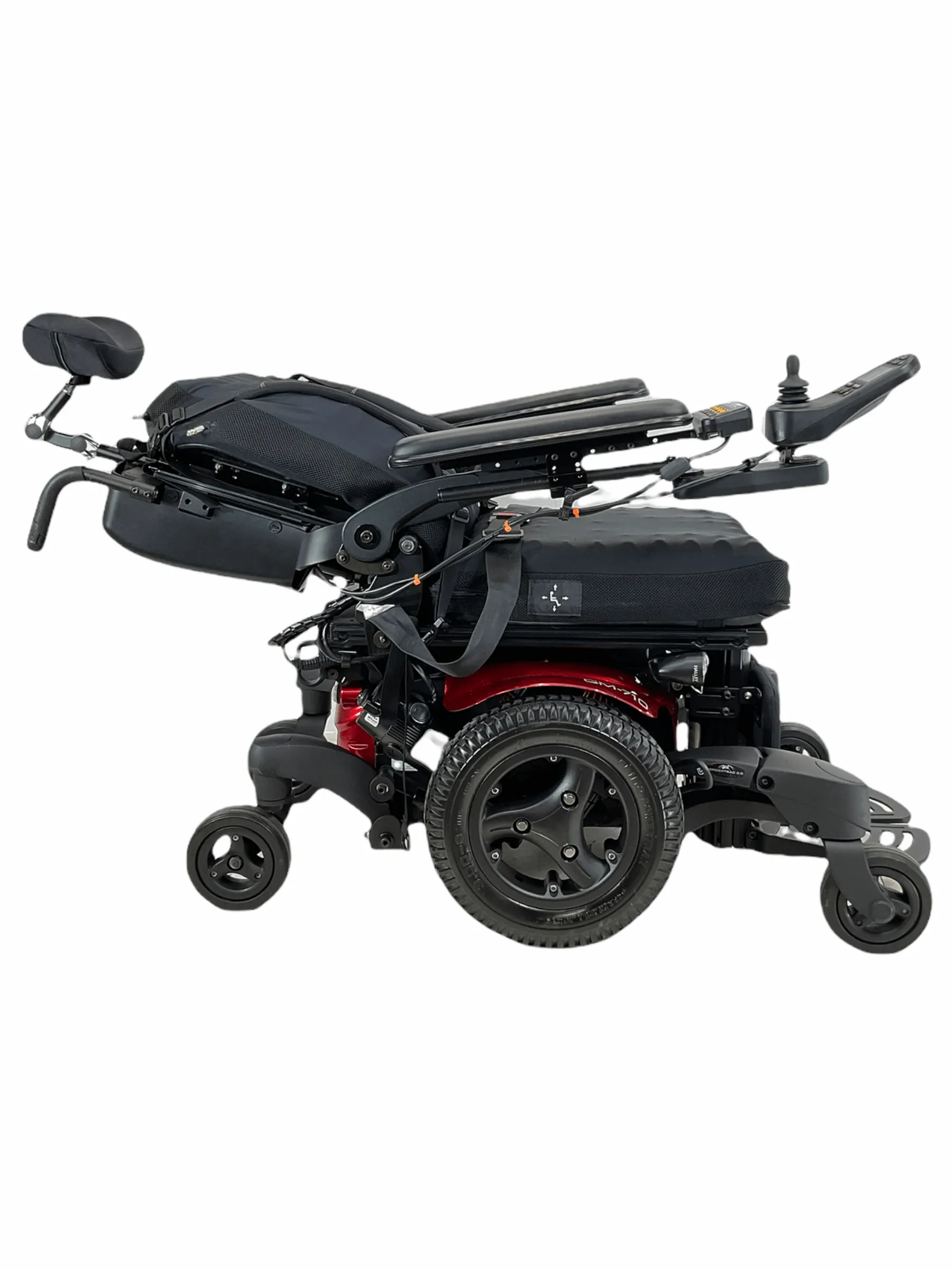Sunrise Medical Quickie QM-710 Rehab Power Chair |  Tilt, Recline, Power Legs | 17" x 16" Seat