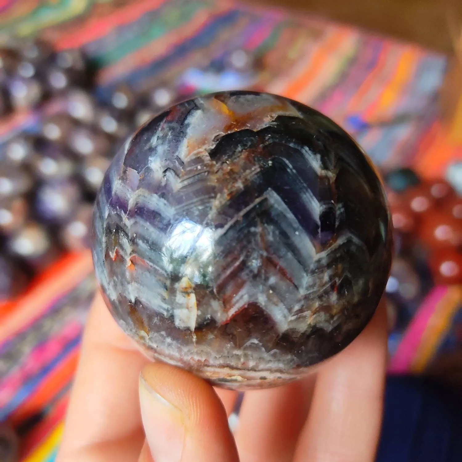 Super Seven Melody Stone Sphere
