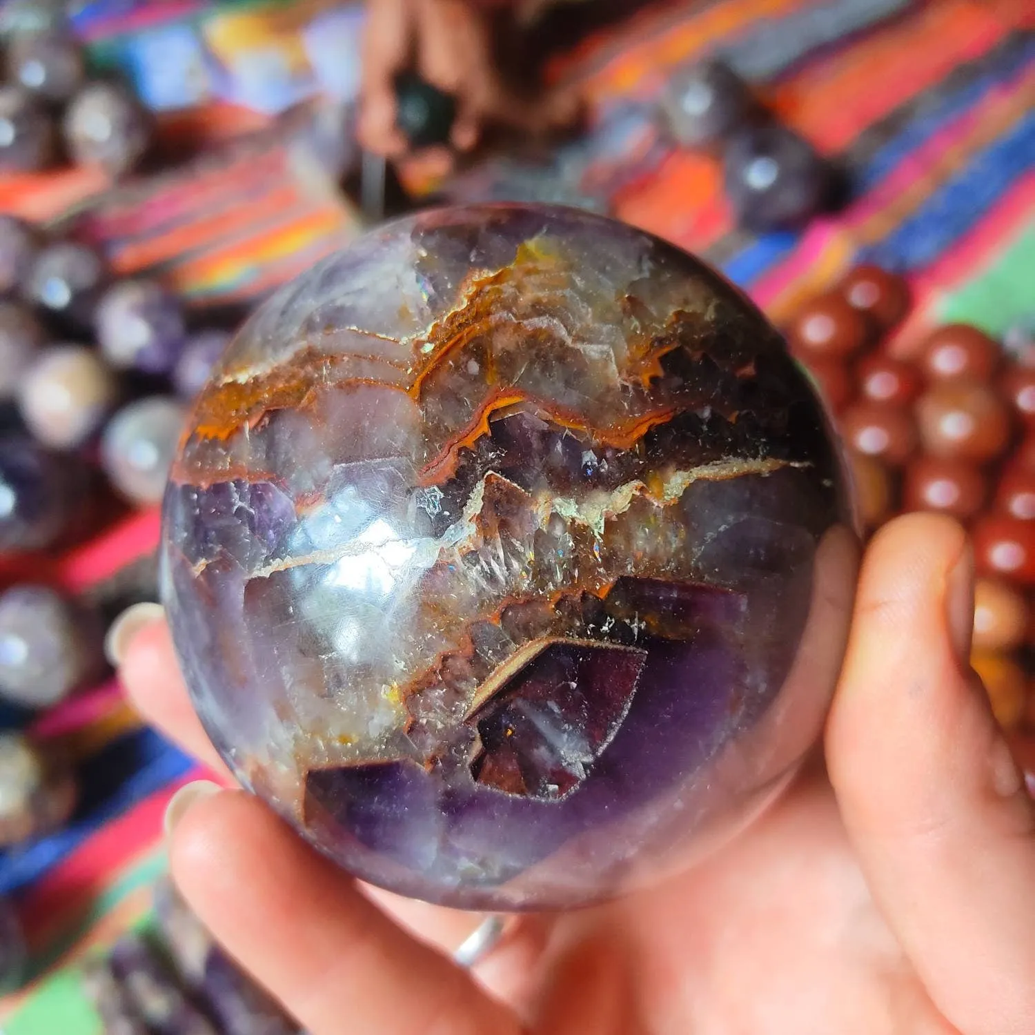 Super Seven Melody Stone Sphere