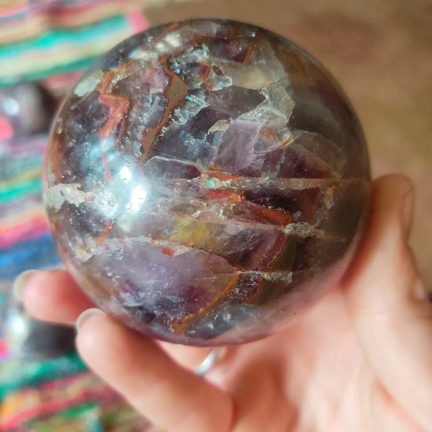 Super Seven Melody Stone Sphere