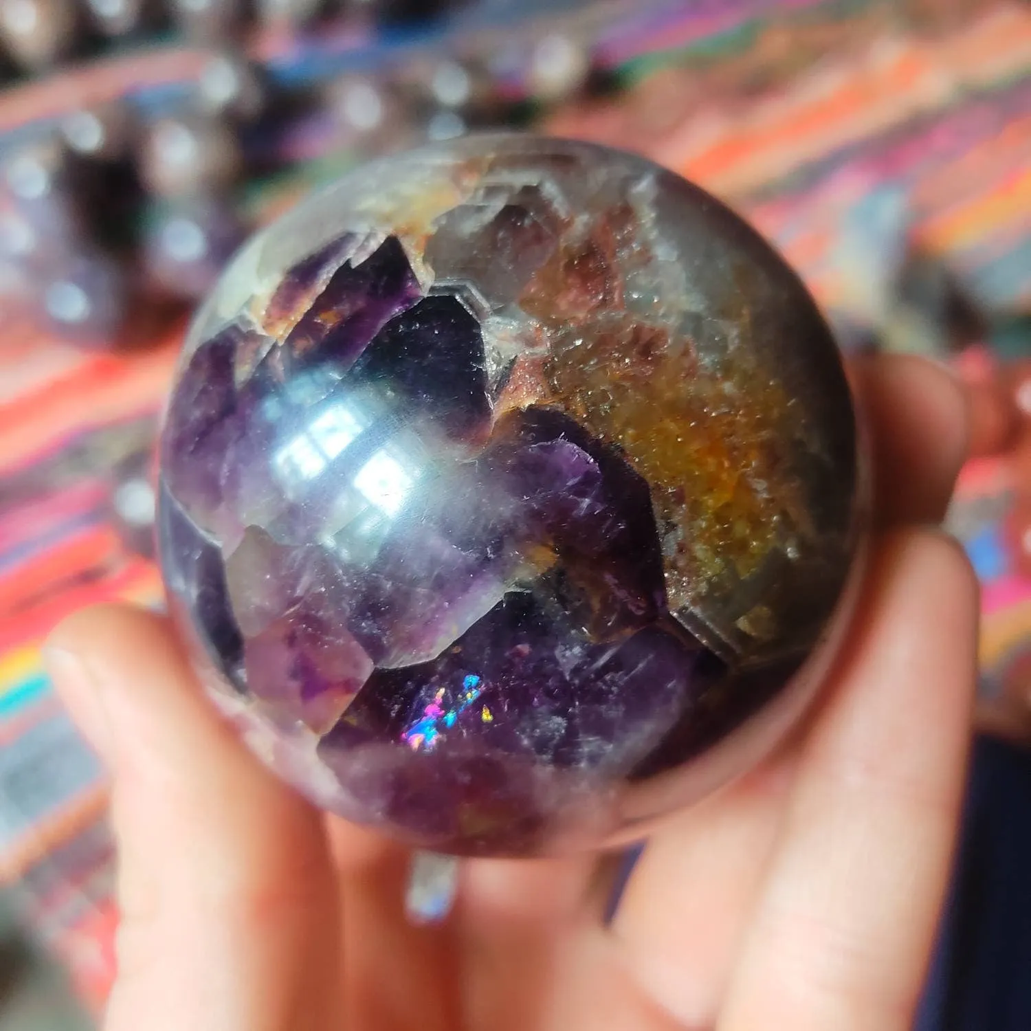 Super Seven Melody Stone Sphere