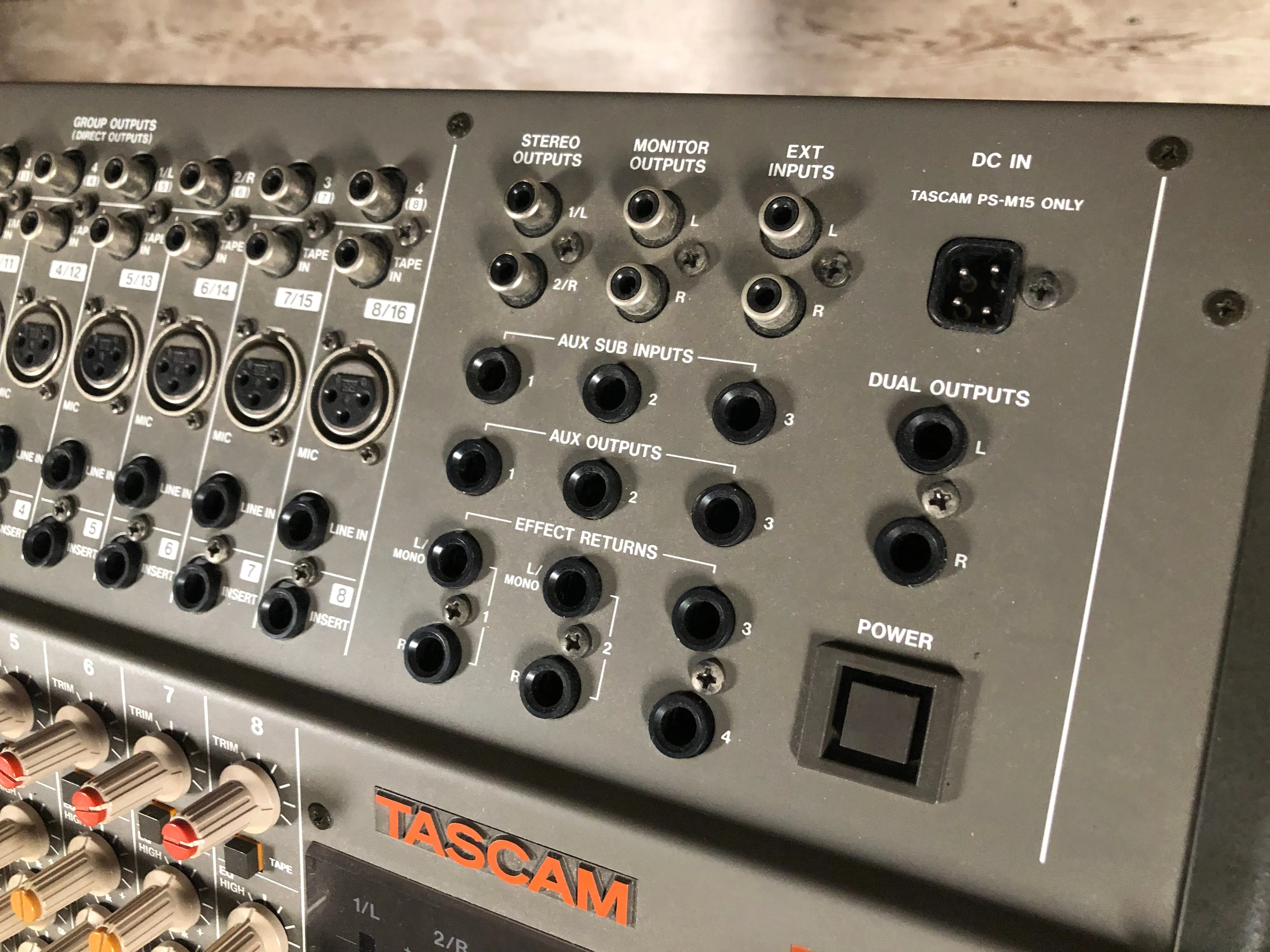 Tascam M-1508 8-Channel Console