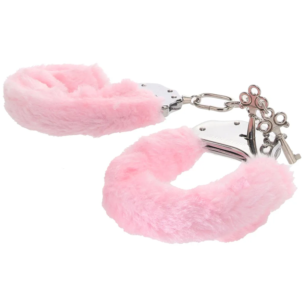 Tempasia Beginner Fuzzy Cuffs in Pink