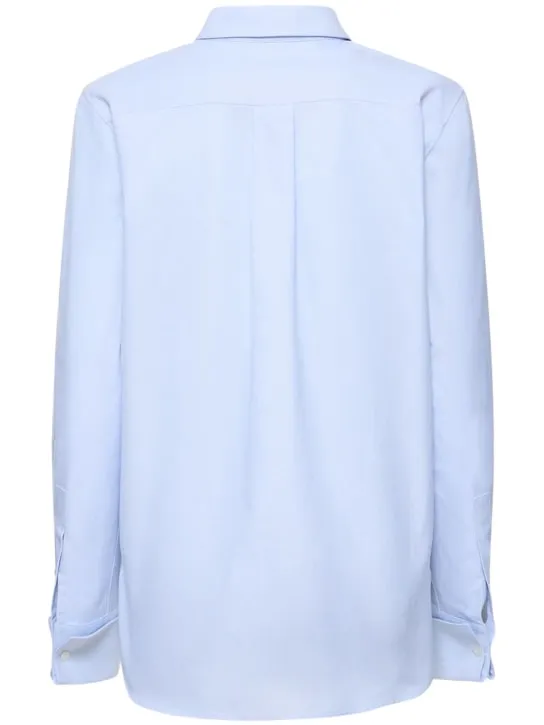 The Row   Metis cotton poplin shirt 