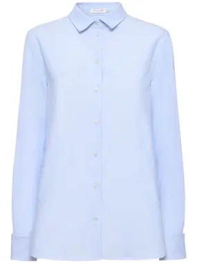 The Row   Metis cotton poplin shirt 