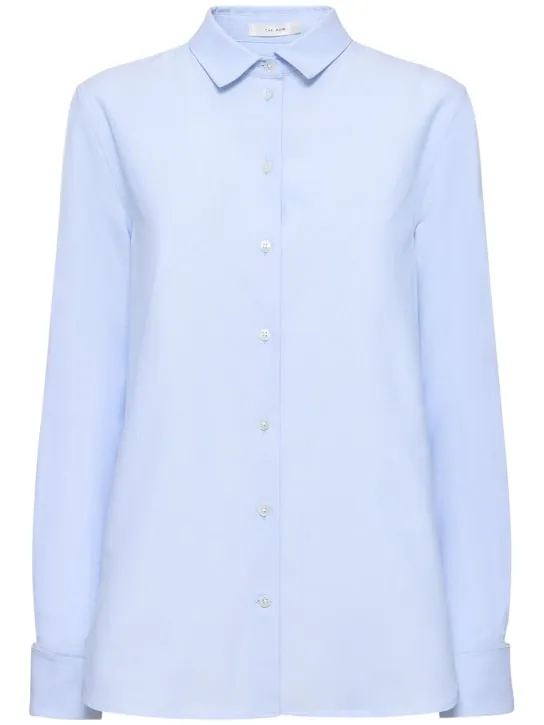 The Row   Metis cotton poplin shirt 
