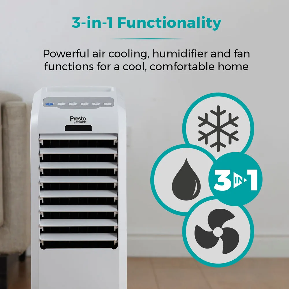 Tower Presto Air Cooler 3 in 1 5L  - White