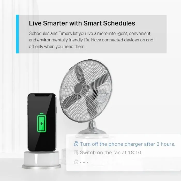 TP-Link Tapo TAPO P110 Mini Smart Wi-Fi Socket, Energy Monitoring 1.64W
