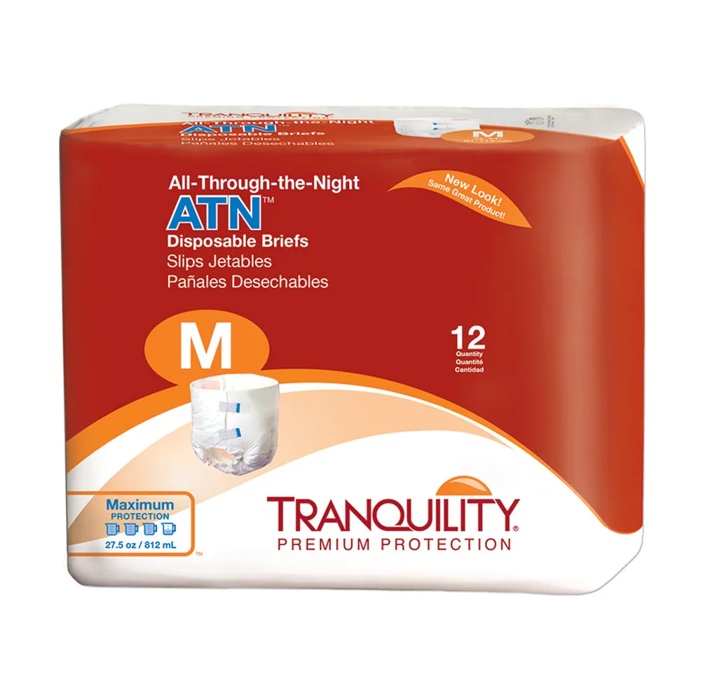Tranquility All-Thru-the-Night Briefs-Maximum Absorbency