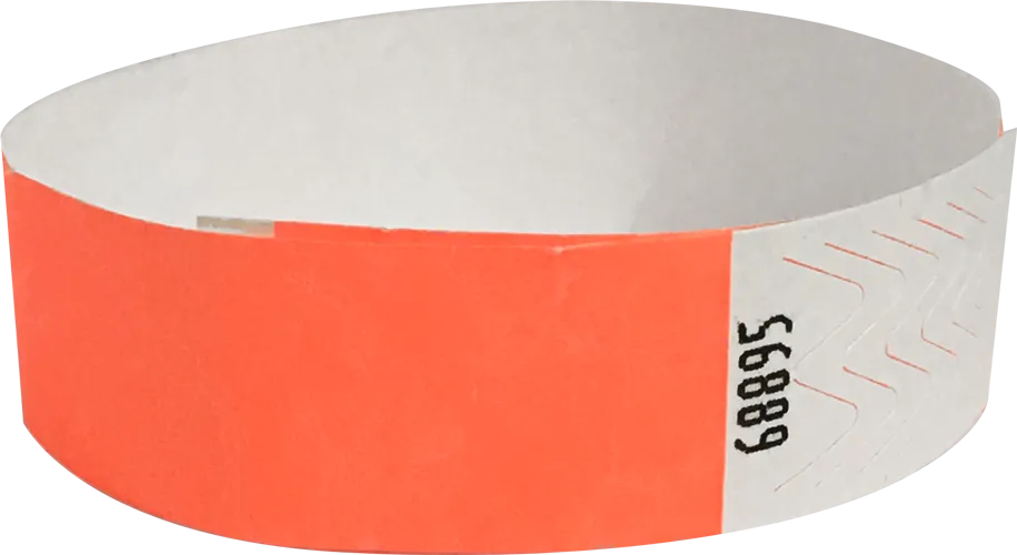 Tyvek® 3/4" Solid Color Wristbands