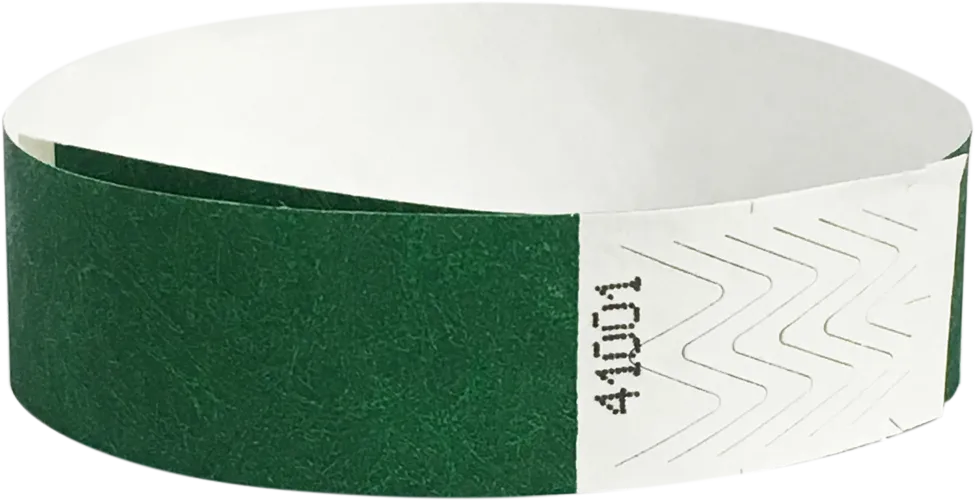 Tyvek® 3/4" Solid Color Wristbands