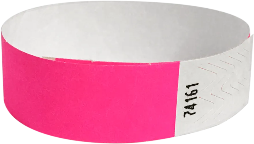 Tyvek® 3/4" Solid Color Wristbands