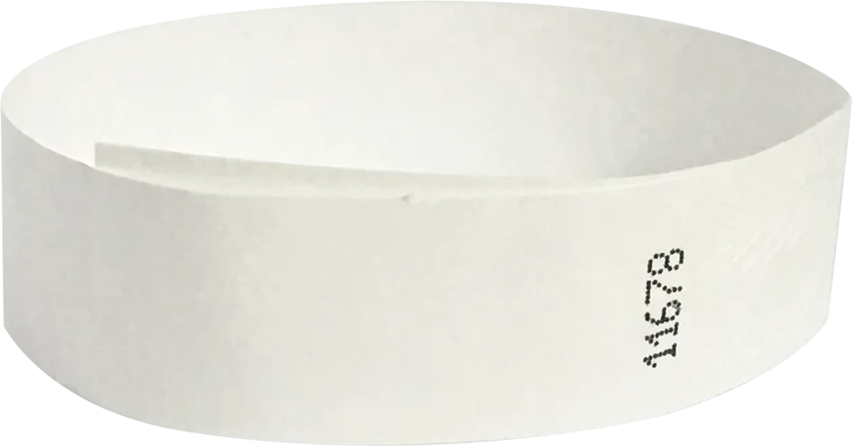 Tyvek® 3/4" Solid Color Wristbands