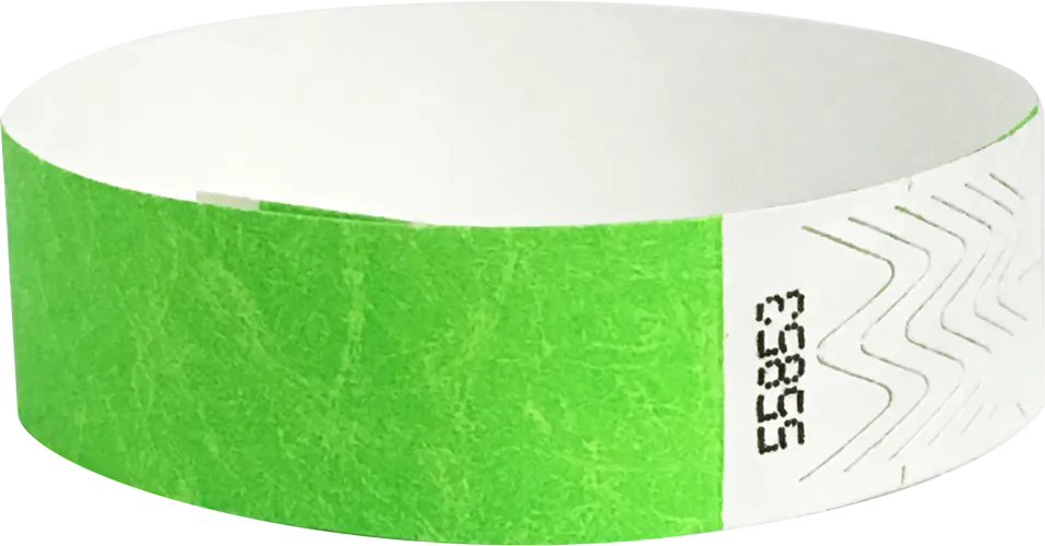 Tyvek® 3/4" Solid Color Wristbands