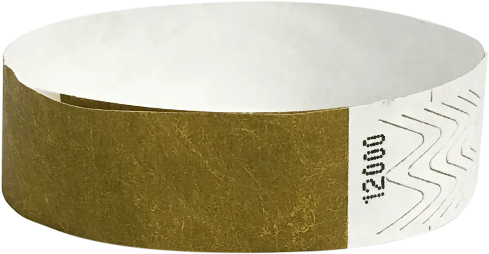 Tyvek® 3/4" Solid Color Wristbands