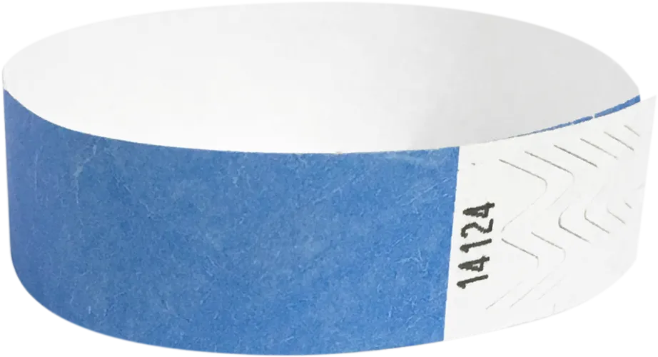 Tyvek® 3/4" Solid Color Wristbands