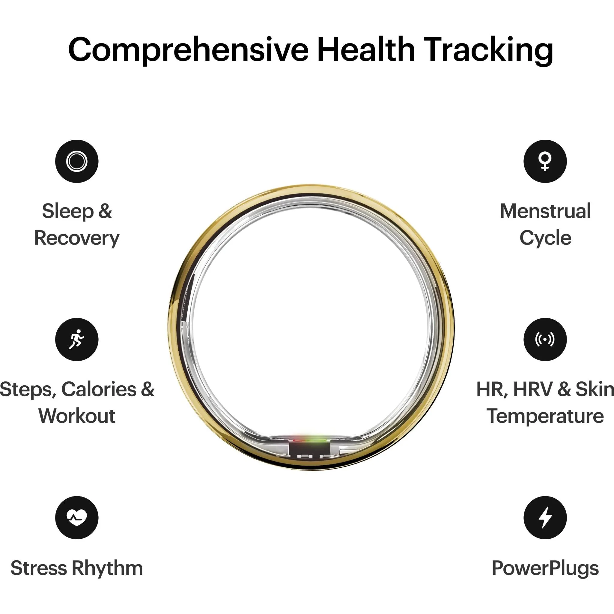 Ultrahuman Ring Air [Size 10] (Air Gold)