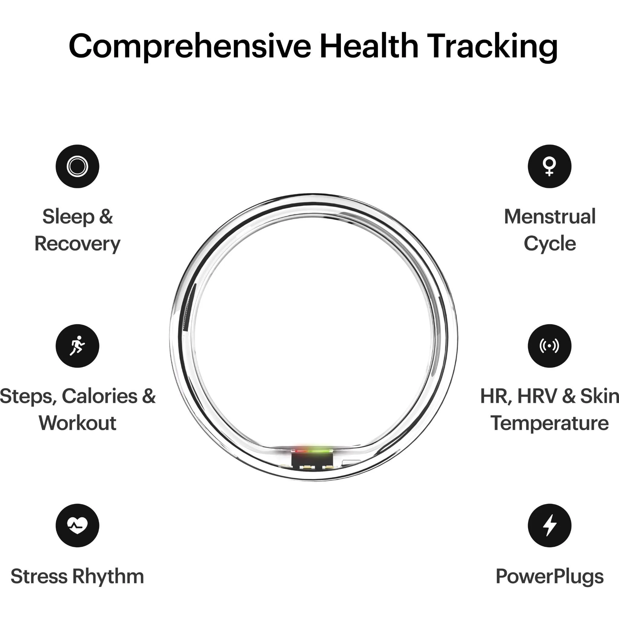 Ultrahuman Ring Air [Size 10]  (Air Silver)