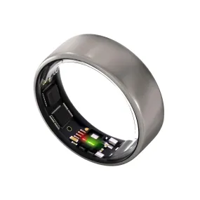 Ultrahuman Ring Air [Size 10]  (Raw Titanium)