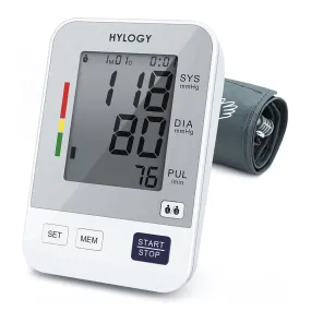 Upper-Arm-Blood-Pressure-Monitor-HYLOGY-Digital-Machine-Large-LCD-Display-Adjustable-Cuff-Home-Use-Heartbeat-Detector-2-90-Memory