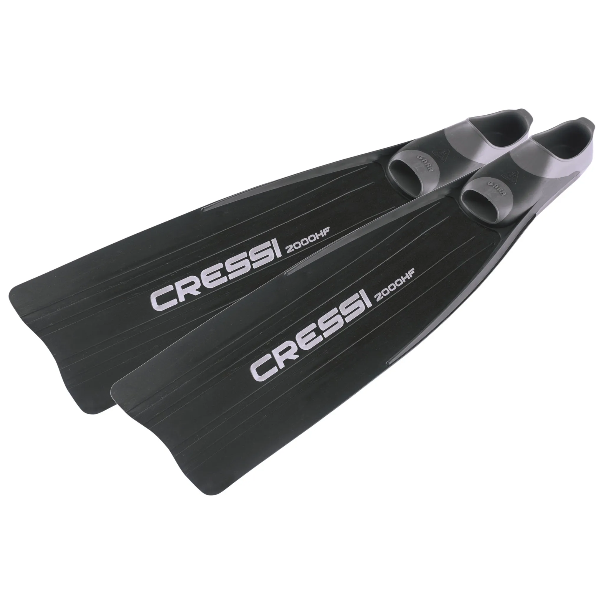 Used Cressi Gara 2000 HF Full Foot Fins, EU 46/47 | US Man 11.5/12.5 | US Lady 12/13.5