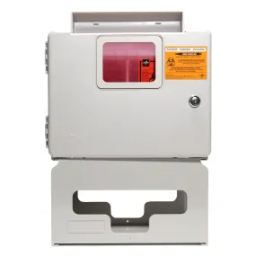 Wall Mount Sharps System   Glove Holder — 5 Quarts