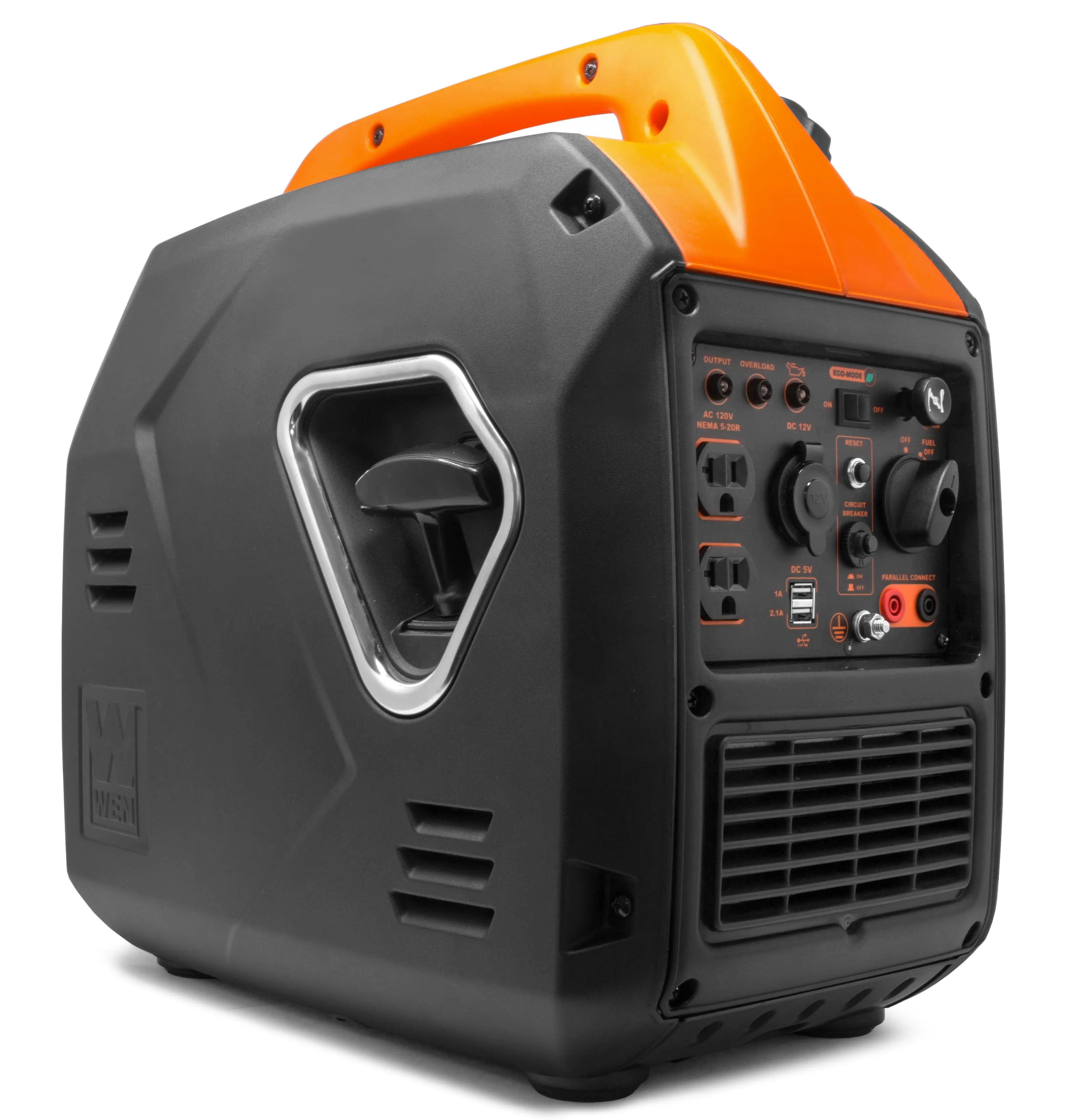 WEN R56203i Super Quiet 2000-Watt Portable Inverter Generator with Fuel Shut Off, CARB Compliant (Manufacturer Refurbished)
