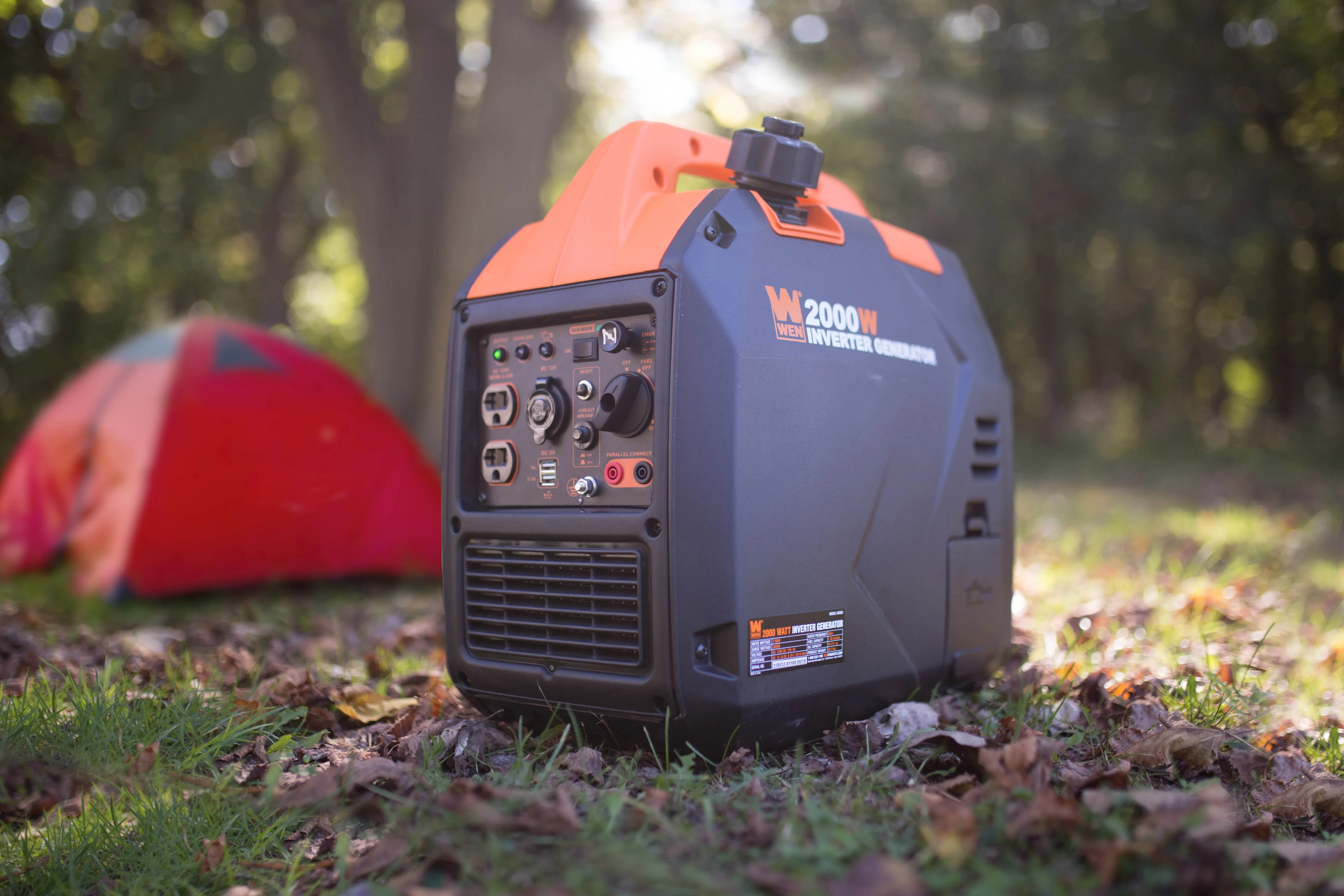 WEN R56203i Super Quiet 2000-Watt Portable Inverter Generator with Fuel Shut Off, CARB Compliant (Manufacturer Refurbished)