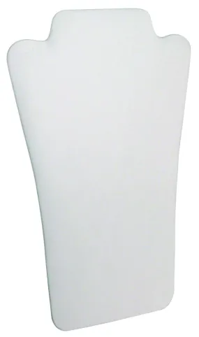 White 12 1/2"H Necklace Display with Easel_III