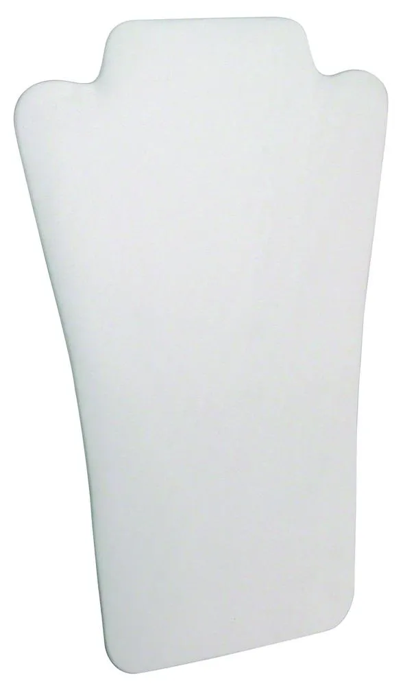 White 12 1/2"H Necklace Display with Easel_III