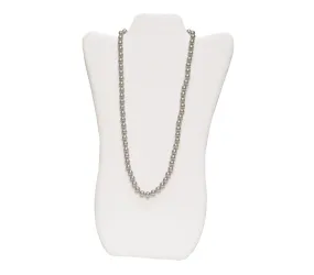 White 14 1/8"H Necklace Display with Easel