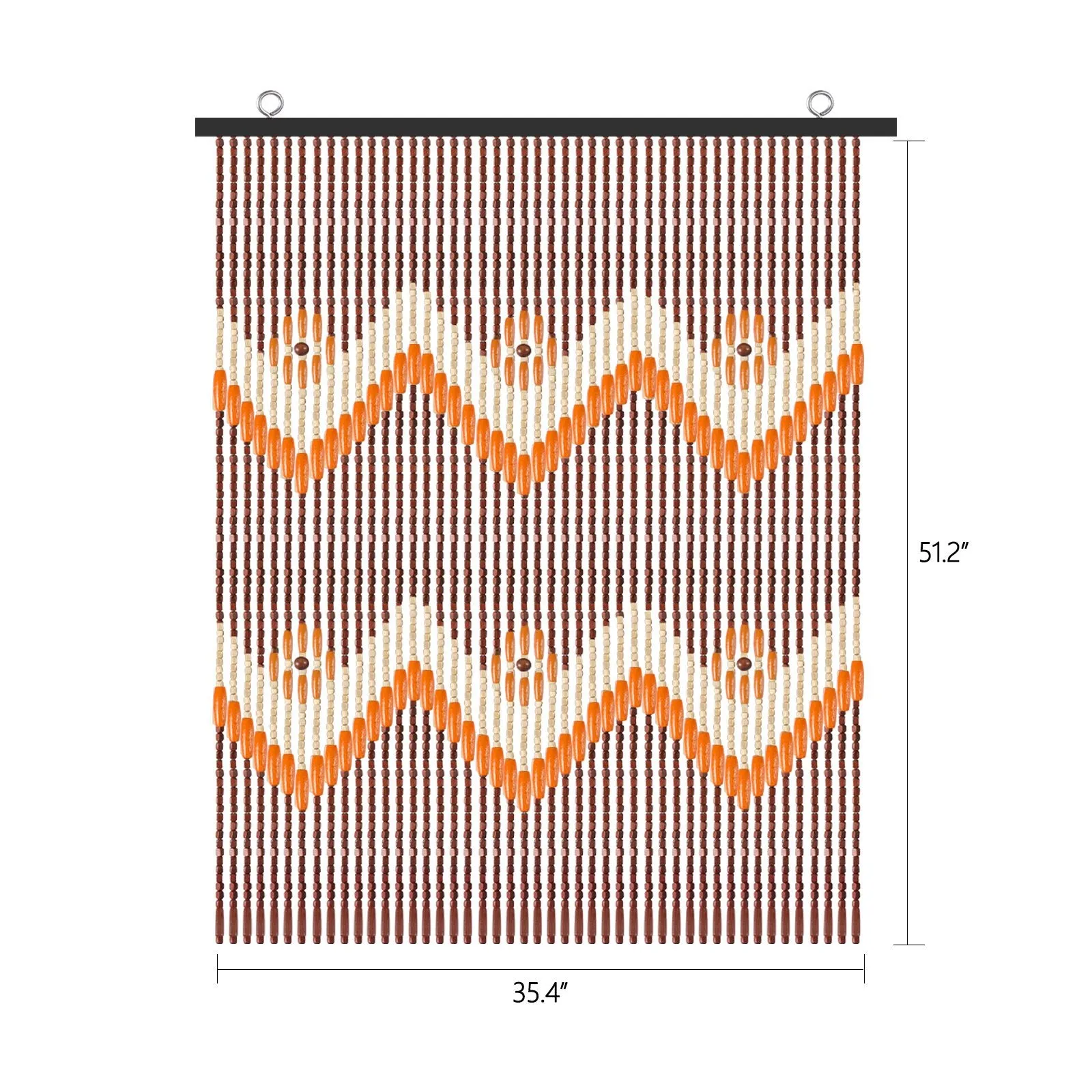 Wooden Beaded Curtain String Door Curtain Home Decor  For Doorway
