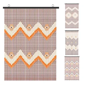 Wooden Beaded Curtain String Door Curtain Home Decor  For Doorway