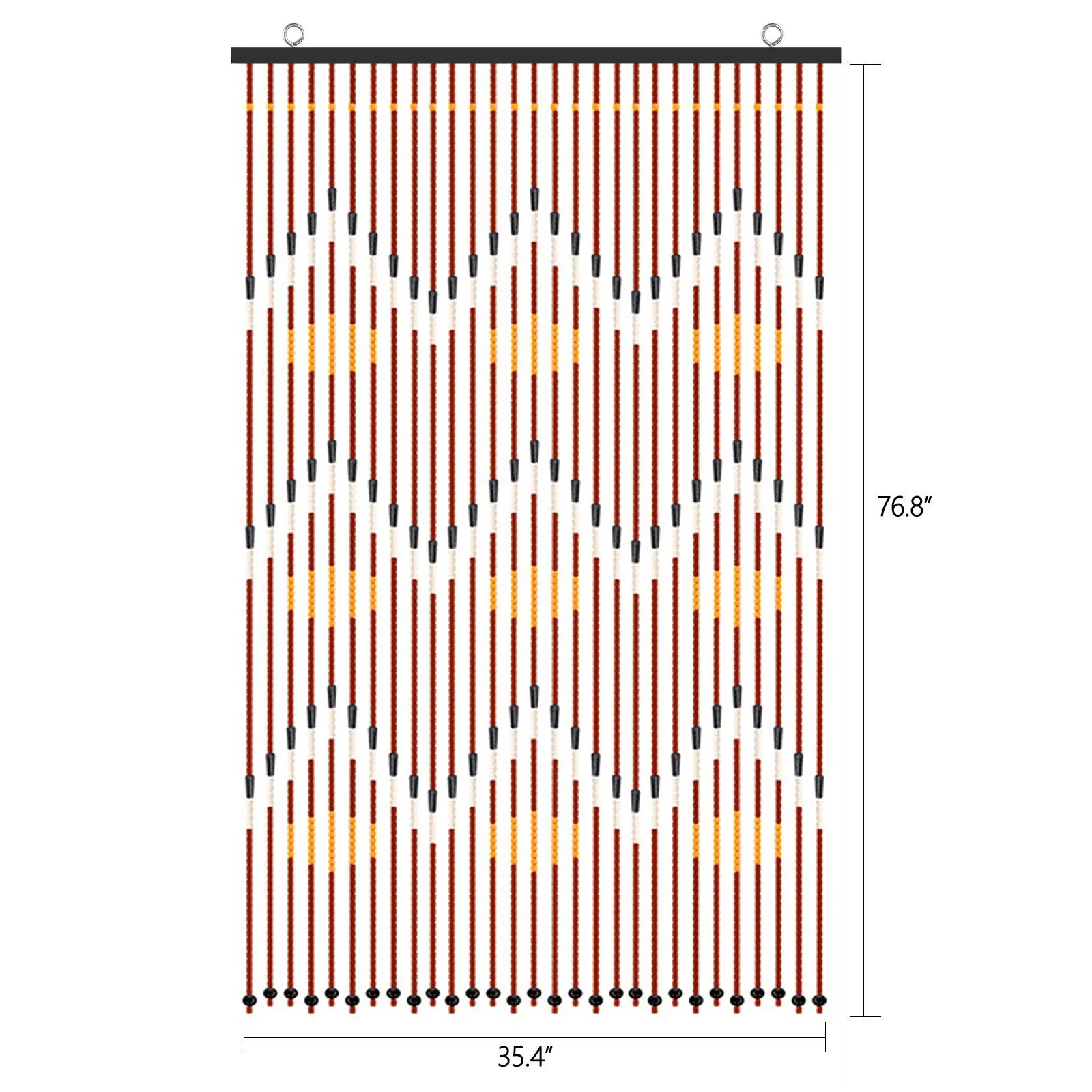 Wooden Beaded Curtain String Door Curtain Home Decor  For Doorway