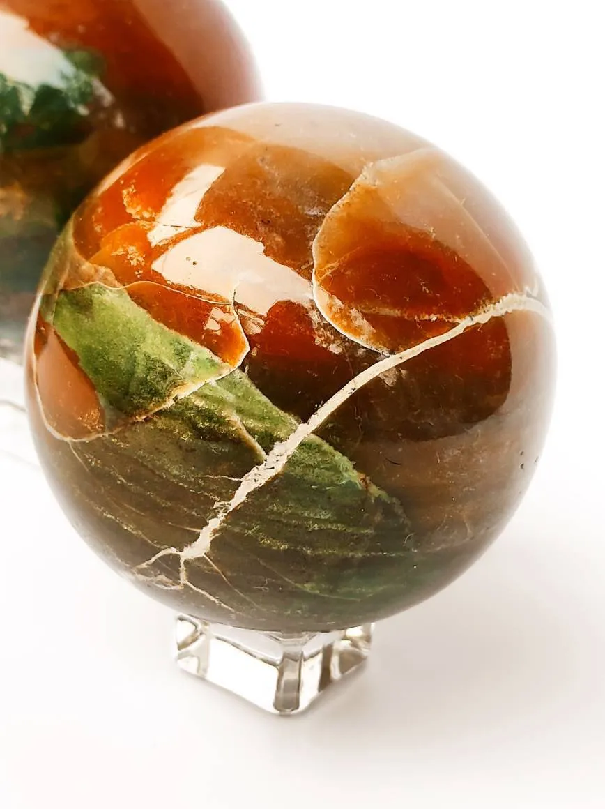 XL Ocean Jasper Agate Crystal Sphere