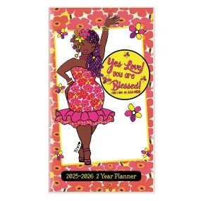 You Are Blessed: Two Year Pocket Calendar/Planner (2025-2026)